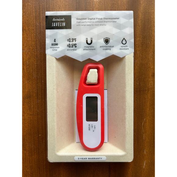 Lavatools Javelin Gourmet Digital Food Thermometer PT12 NEW Kitchen Gadget Cook - Picture 1 of 3